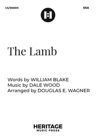 The Lamb SSA choral sheet music cover Thumbnail